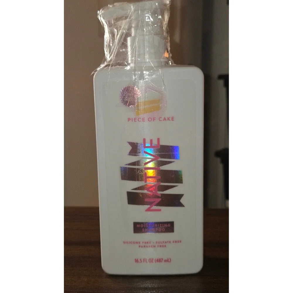 Native Piece of Cake Moisturizing Shampoo 16.5oz Limited Edition Vanilla Scent